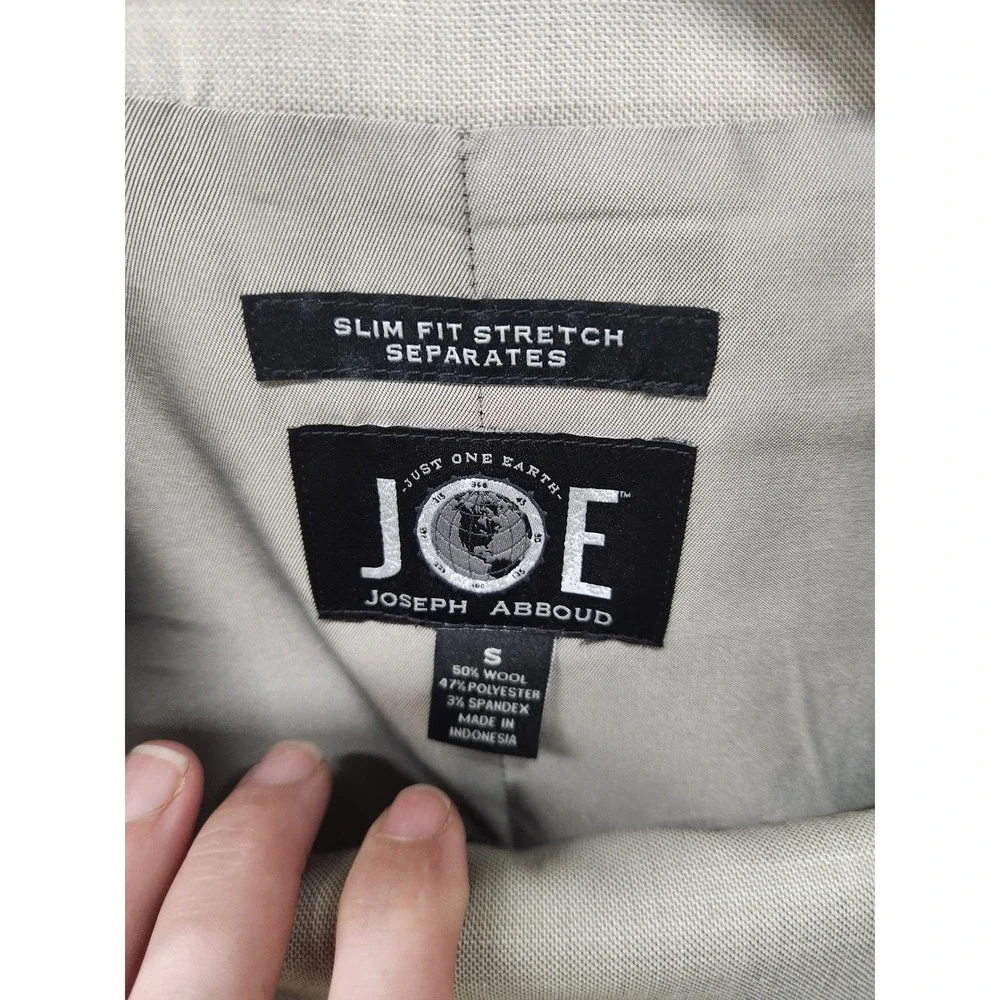 NWT JOE Joseph Abboud Mens 3-Piece Slim Fit Stretch Suit